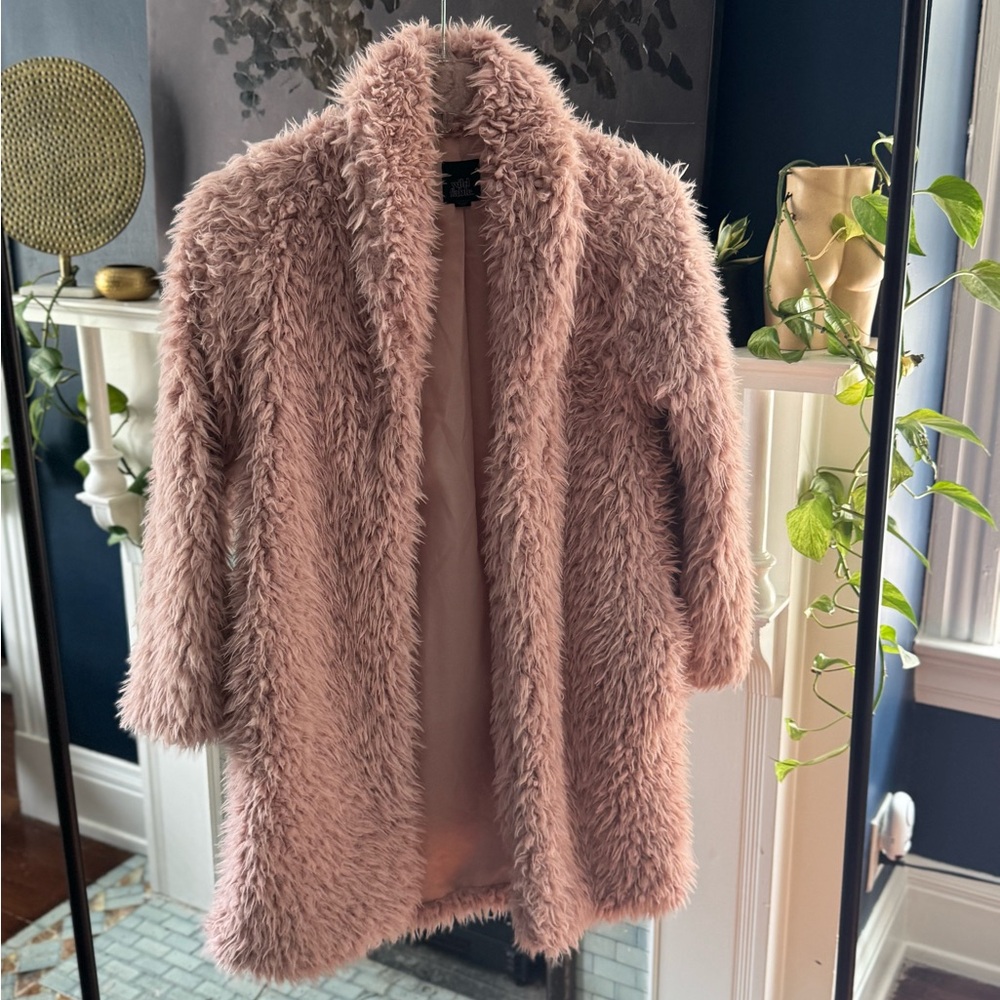 Wild Fable Blush Teddy Jacket